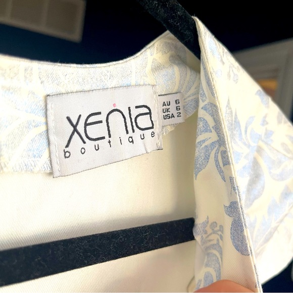 Xenia Shimmering Dress Metallic Jacquard - Picture 3 of 4